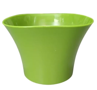 Obal na květník PRIMULE plastový zelený