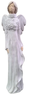 Figurka anděla Amanda bílá