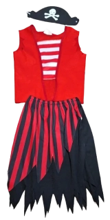 Maska kostým Pirátka ph2815