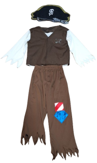Maska kostým Pirát ph2825