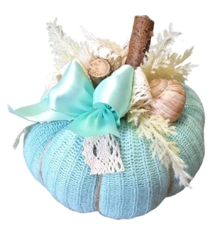 Textilní dýně mentol ps3040