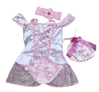 Maska kostým cvičební taneční dres ph3143