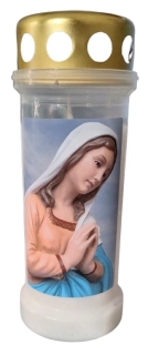 Hřbitovní svíčka Madona ph3887