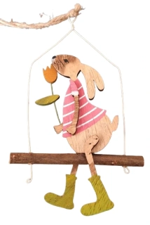 Velikonoční zajíček k zavěšení ps3120