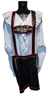 Maska kostým rakouský kroj ph4219