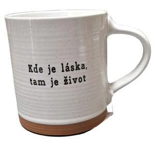 Hrnek keramický s nápisem