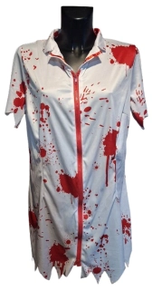 Maska kostým Zombie zdravotnice ph4386