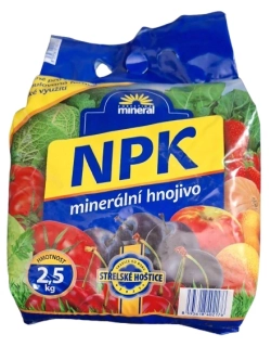 NPK 2,5 kg  minerální hnojivo