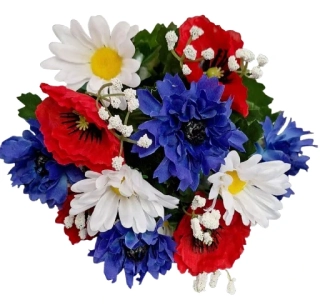 Puget mák chrpa kopretina