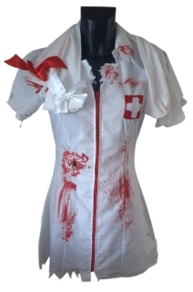 Maska kostým Zombie sestřička ph4642