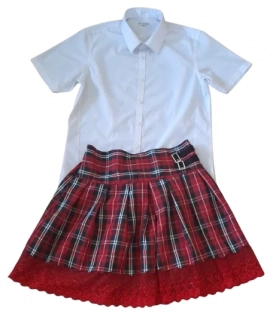 Maska kostým školní uniforma ph4655