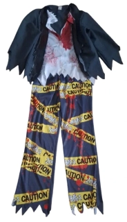 Maska kostým zombie ph4663