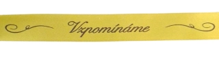 Stuha vzpomínáme zelená ph4778