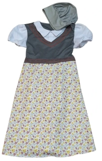 Maska kostým venkovská dívka ph4810