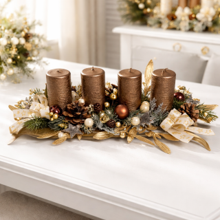 Adventní svícen/věnec-ps3549