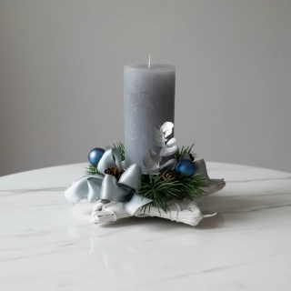 Vánoční svícen hvězda ps3596