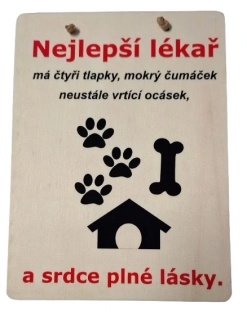 Dárková dřevěná cedulka ps3642