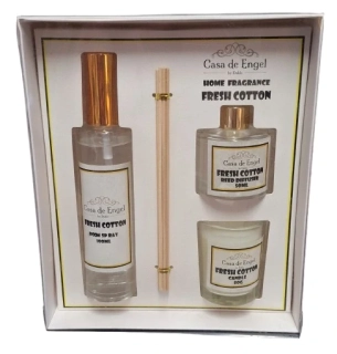 Dárková sada bytové vůně Casa de Engel Fresh Cotton ph5205