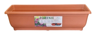 Balkonový truhlík Torenie 60 cm– terakota ph5277