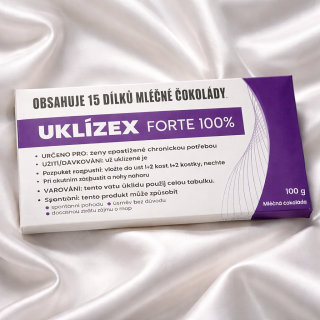 Vtipná čokoláda Uklízex Forte 100 % – proti uklízecí mánii