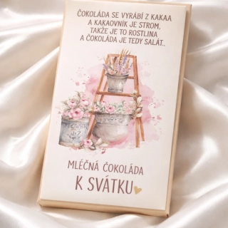 Čokoláda k svátku – sladký „salát“ s humorem