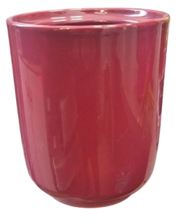 Květináč na orchidej červenohnědý lesk13×15 cm ph5440