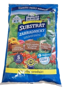 Zahradnický substrát univerzální Hoštický 5 l ph5490