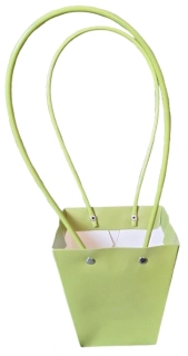 Dárková taška zelená 12×12×8 cm ph5522