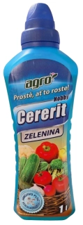 Cererit Hobby zelenina 1 l – kapalné hnojivo Agro