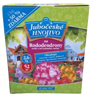 Jihočeské hnojivo na rododendrony a azalky 2,6 kg