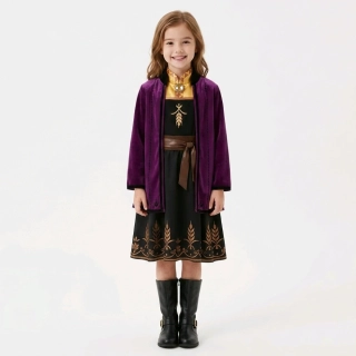 Dětský kostým Ledová princezna Anna ph5577