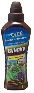 AGRO Organo-minerální hnojivo na bylinky 1 l