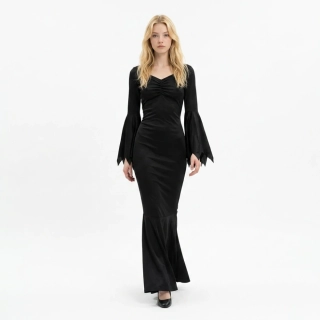 Karnevalový kostým Morticia Addams ph5653