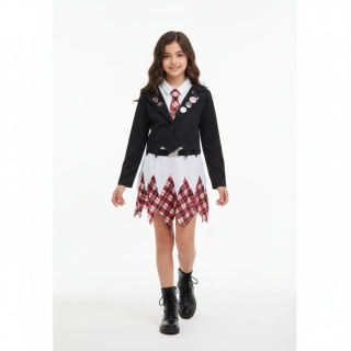Dívčí karnevalový kostým Punk Girl ph5709
