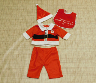 maska kostým santa